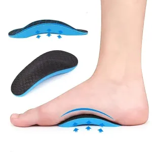 1 Pair EVA Flat Feet Arch Stand Orthopedic Insoles Pads Sports Insoles