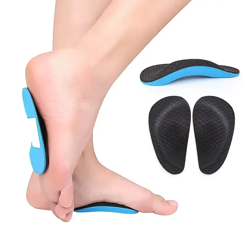 1 Pair EVA Flat Feet Arch Stand Orthopedic Insoles Pads Sports Insoles