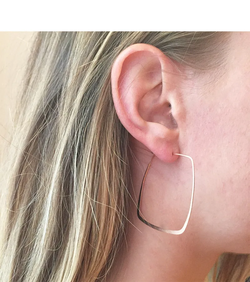 1.5 inch Square Hoops