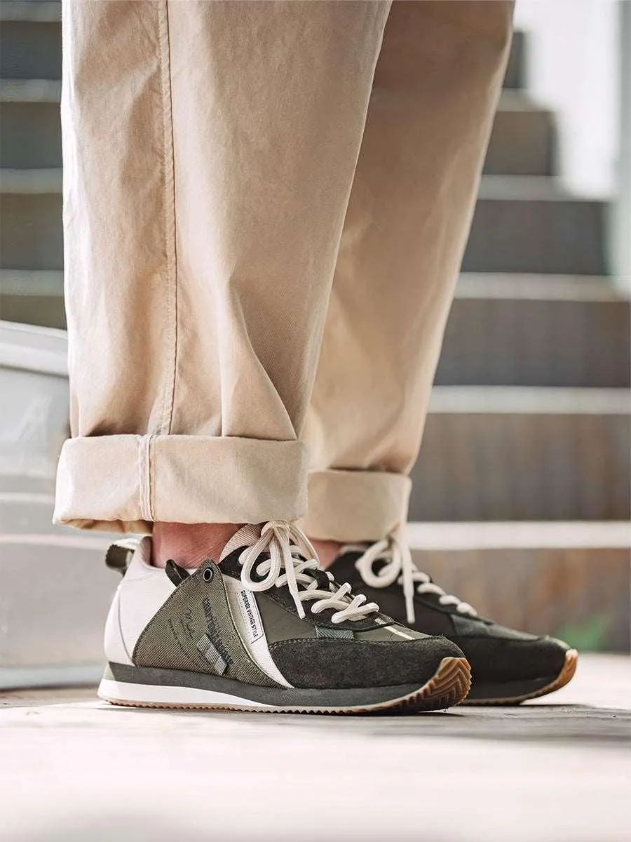 1960s Military Canvas Jogging Sneakers