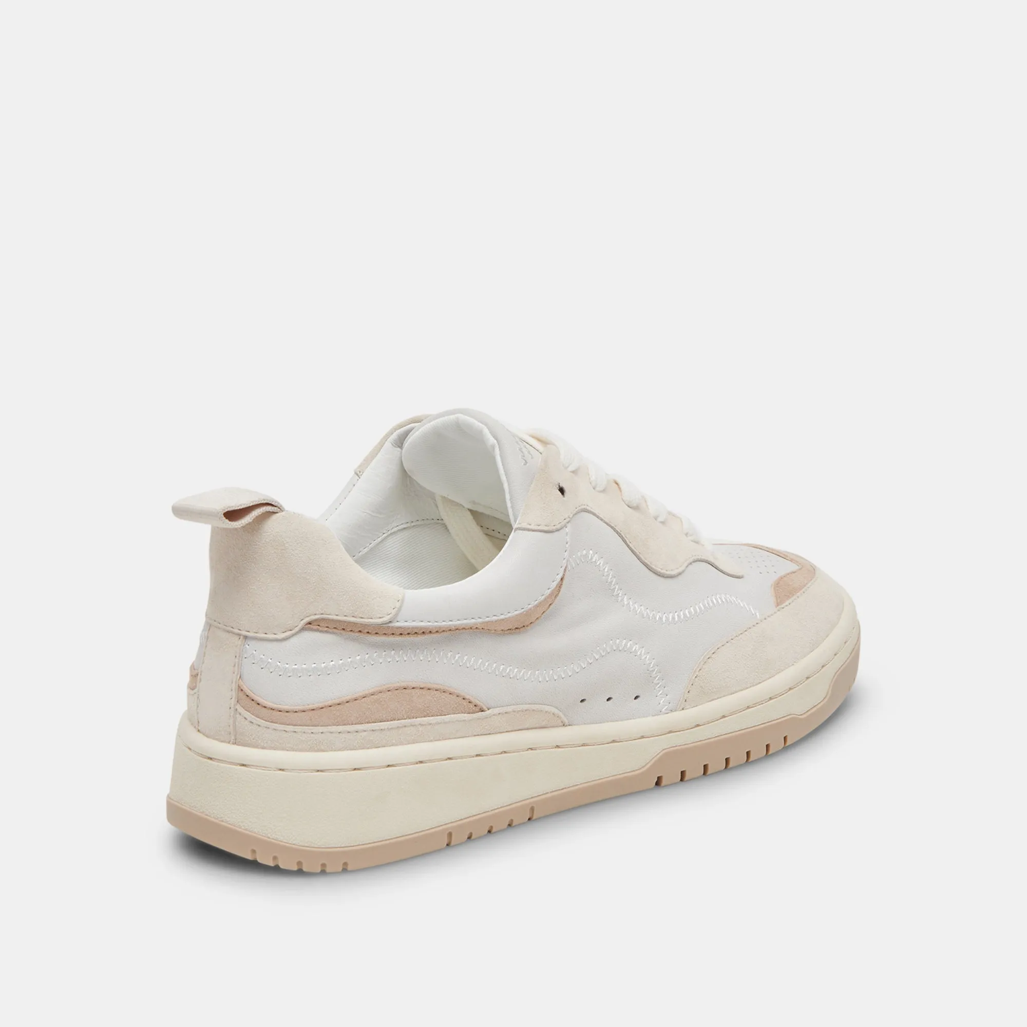 ADELLA SNEAKERS WHITE DUNE LEATHER - re:vita