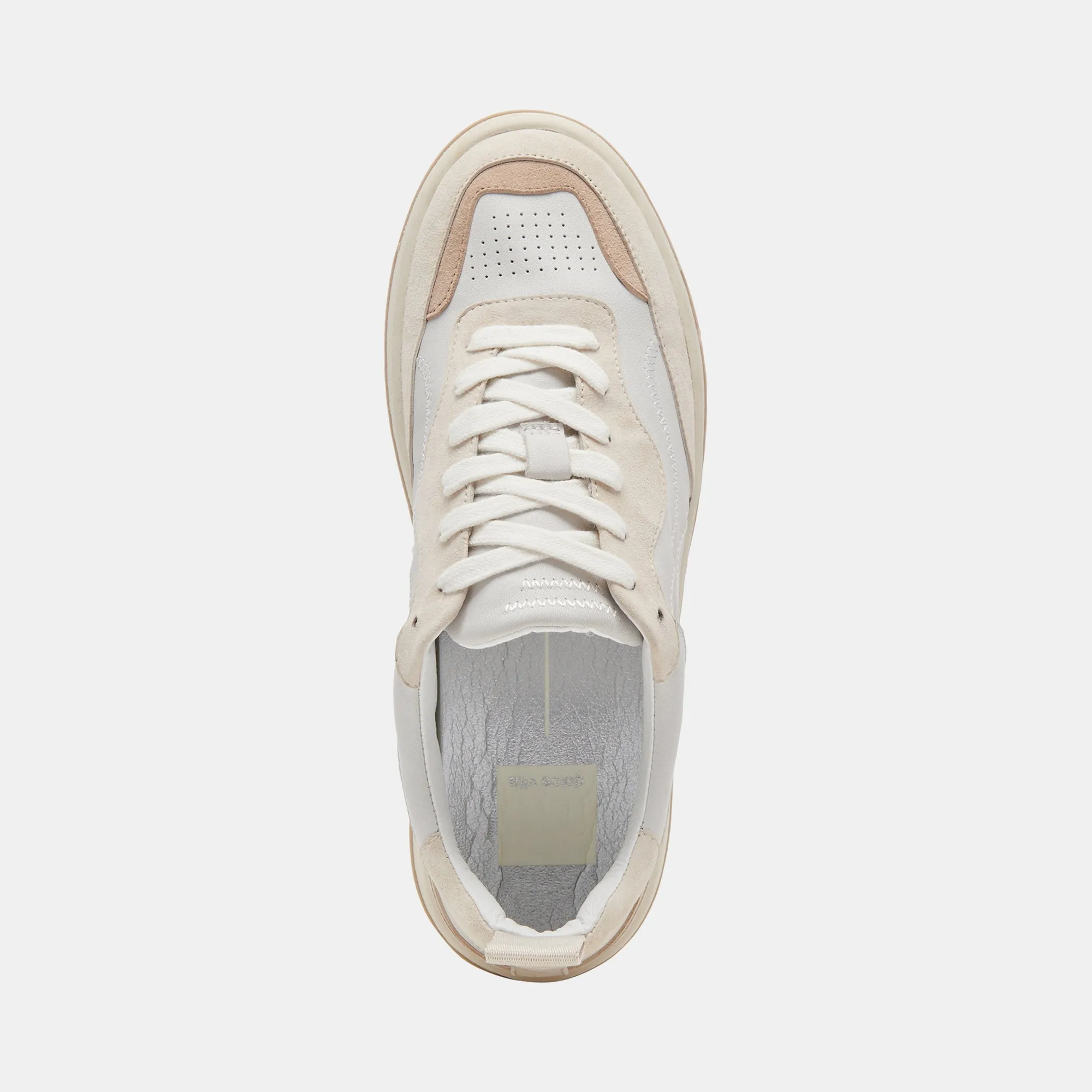 ADELLA SNEAKERS WHITE DUNE LEATHER - re:vita