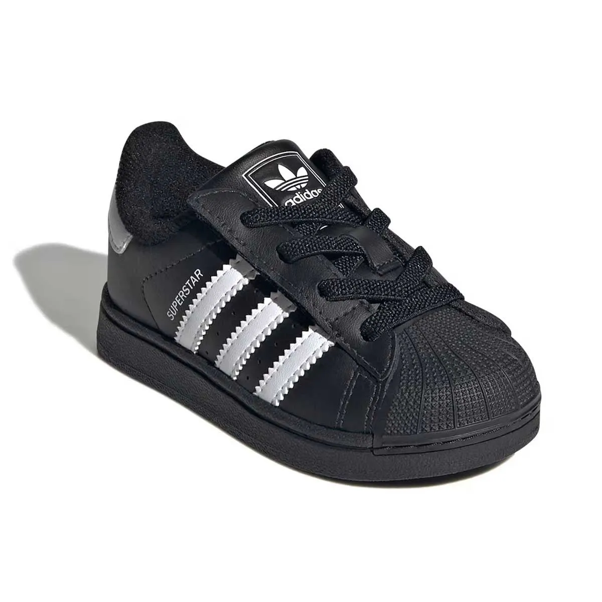 Adidas Superstar II Elastic Lace 'Black White' Toddler Shoes