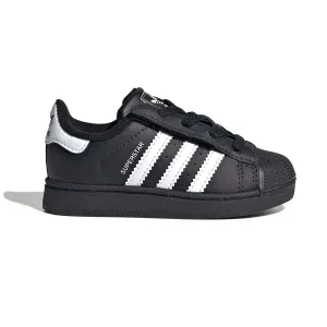 Adidas Superstar II Elastic Lace 'Black White' Toddler Shoes