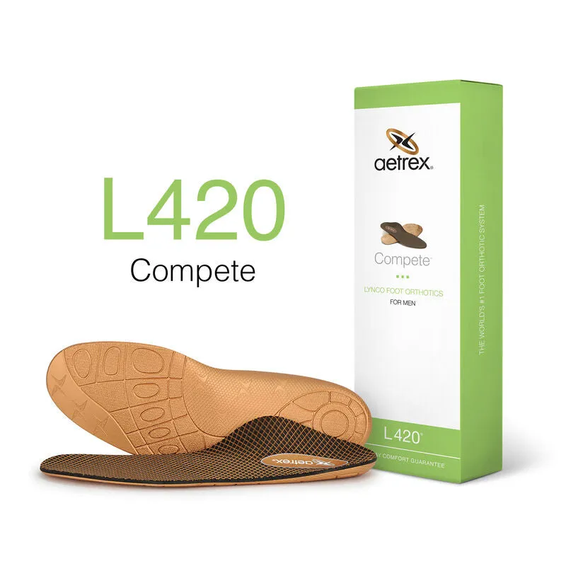 Aetrex Compete Posted Orthotics Men's