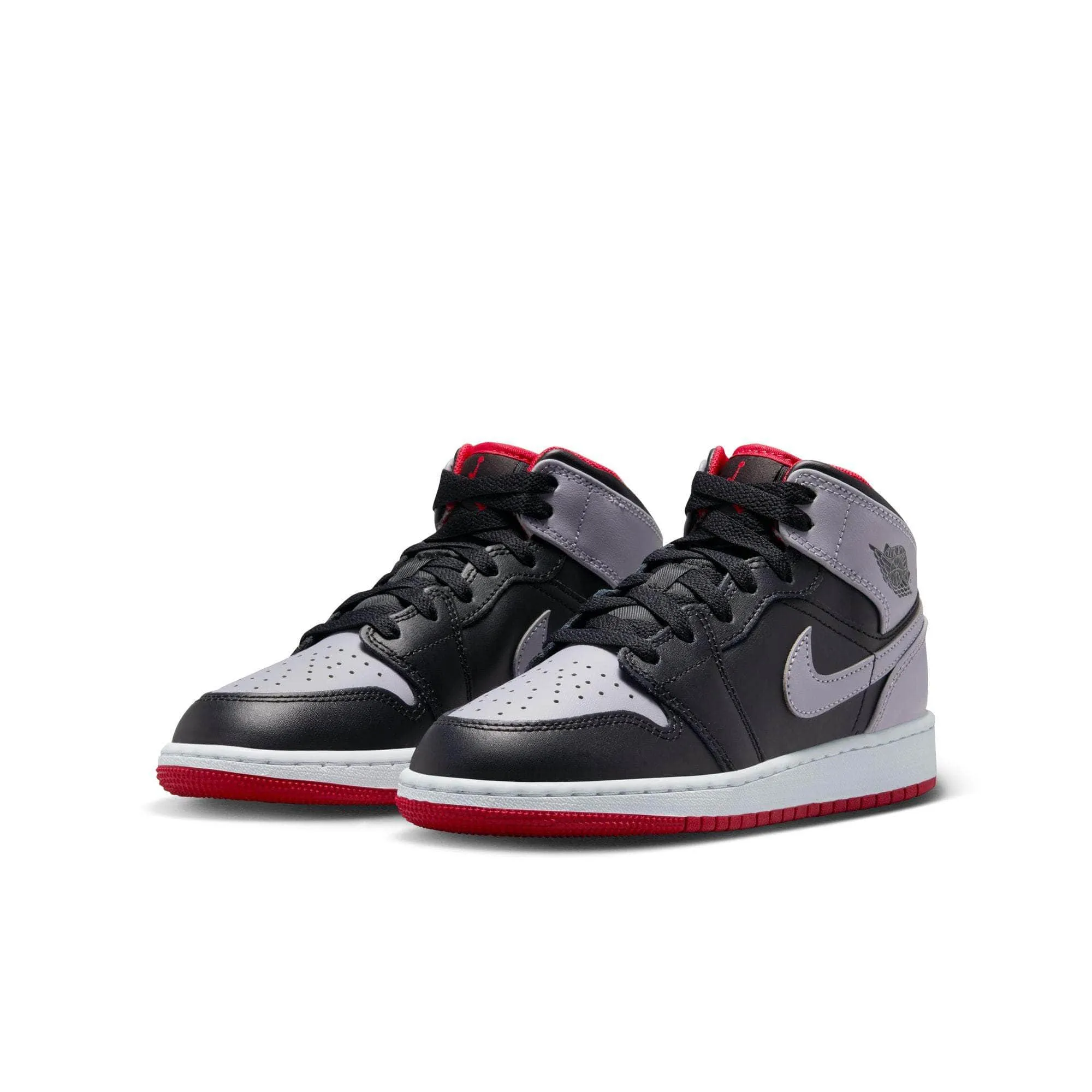 Air Jordan 1 Mid "Cement Grey" - Boy's GS