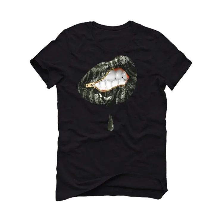 Air Jordan 11 “Animal Instinct” Black T-Shirt (LIPS UNSEALED)