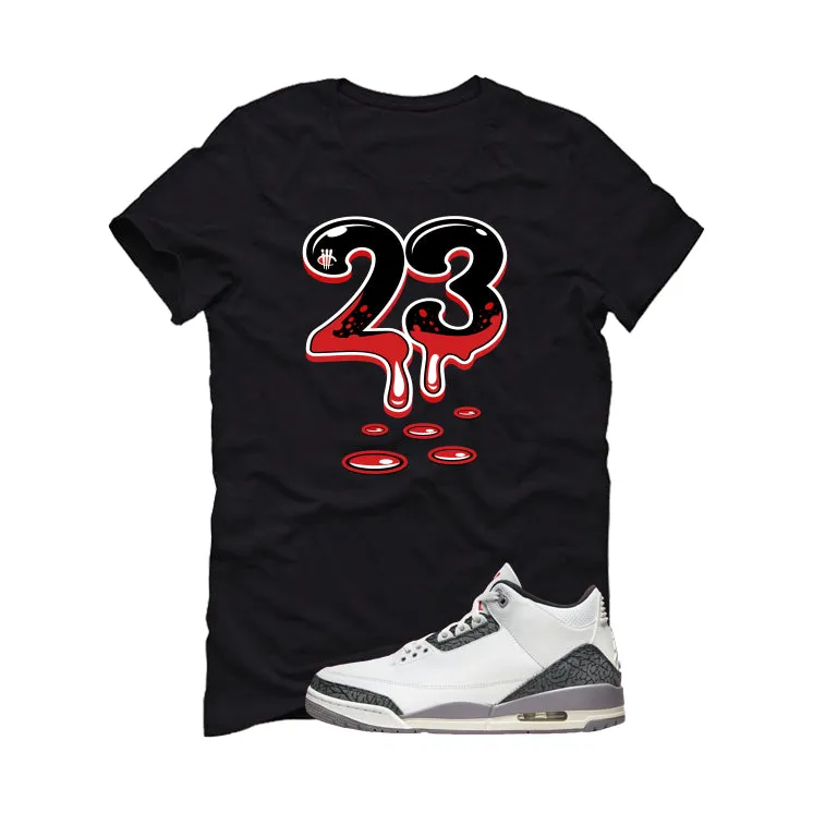 Air Jordan 3 Cement Grey Black T-Shirt (23)| illcurrency