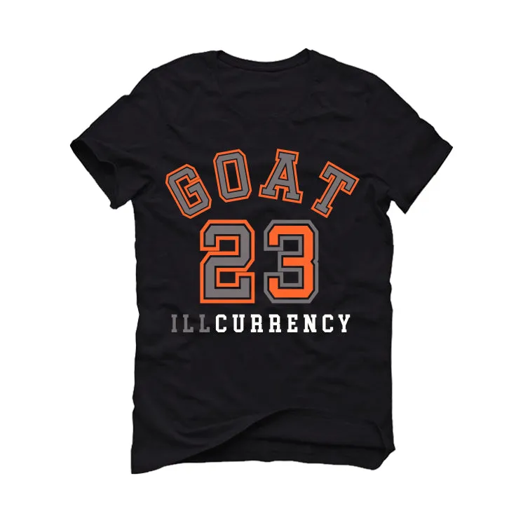 Air Jordan 3 Retro “Fear” | illcurrency Black T-Shirt (GOAT 23)