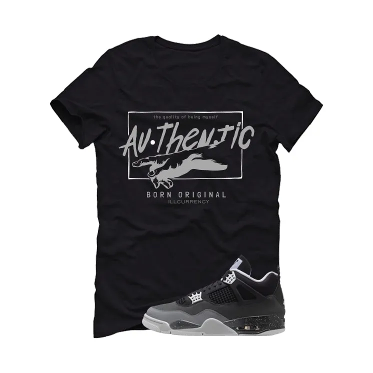 Air Jordan 4 Fear Pack Black T-Shirt (Authentic)| illcurrency