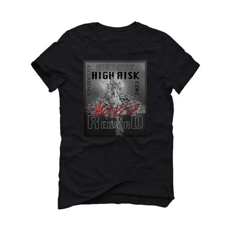 Air Jordan 4 “Infrared” Black T-Shirt (HIGHER REWARD)