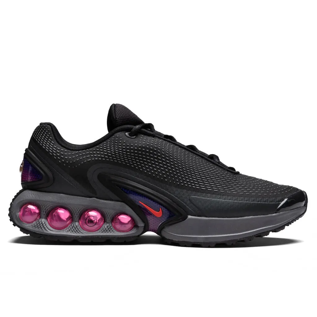 Air Max DN 'All Night' - Black/Light Crimson/Dark Smoke Grey