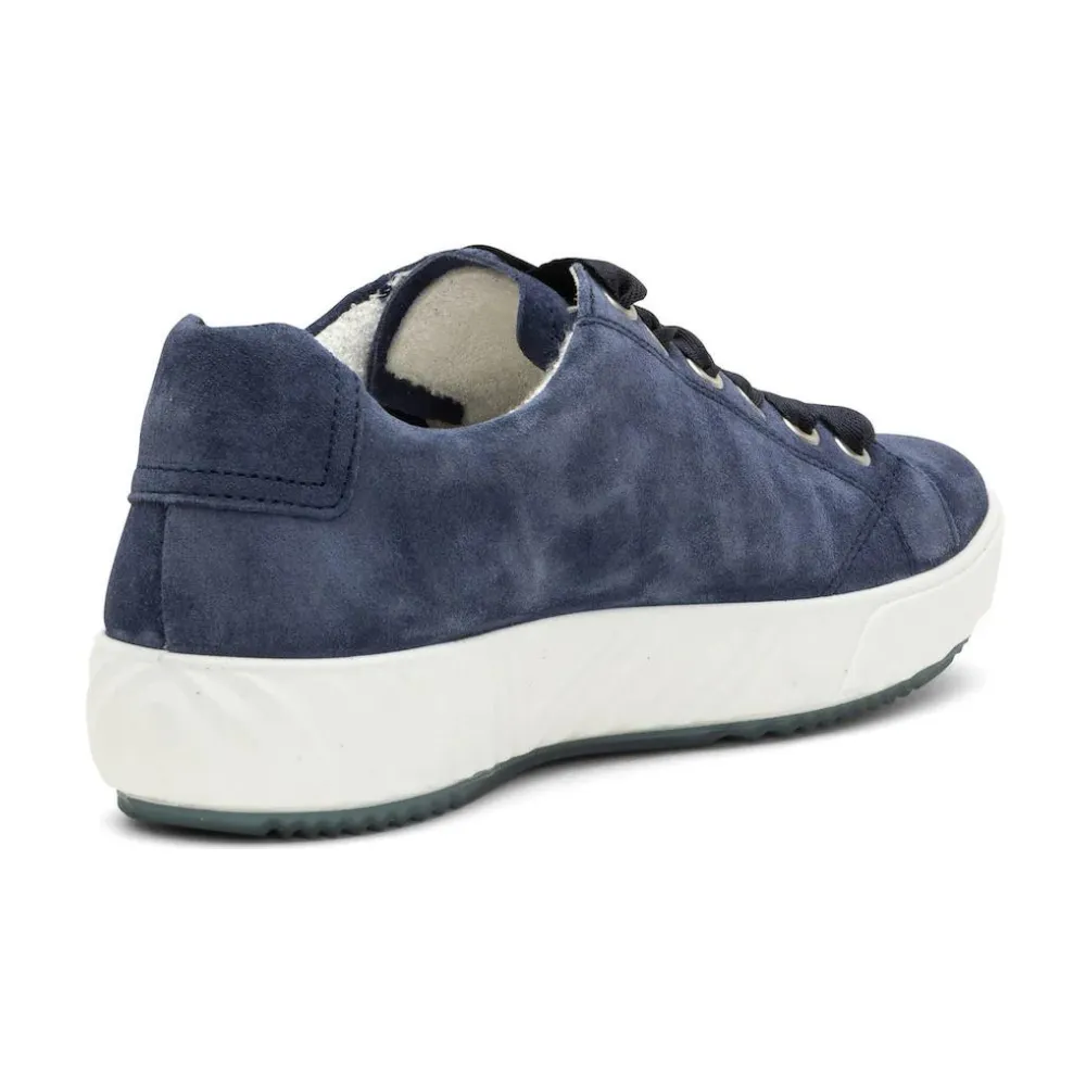 Ara Alexandria Indigo Suede Sneaker (Women's)