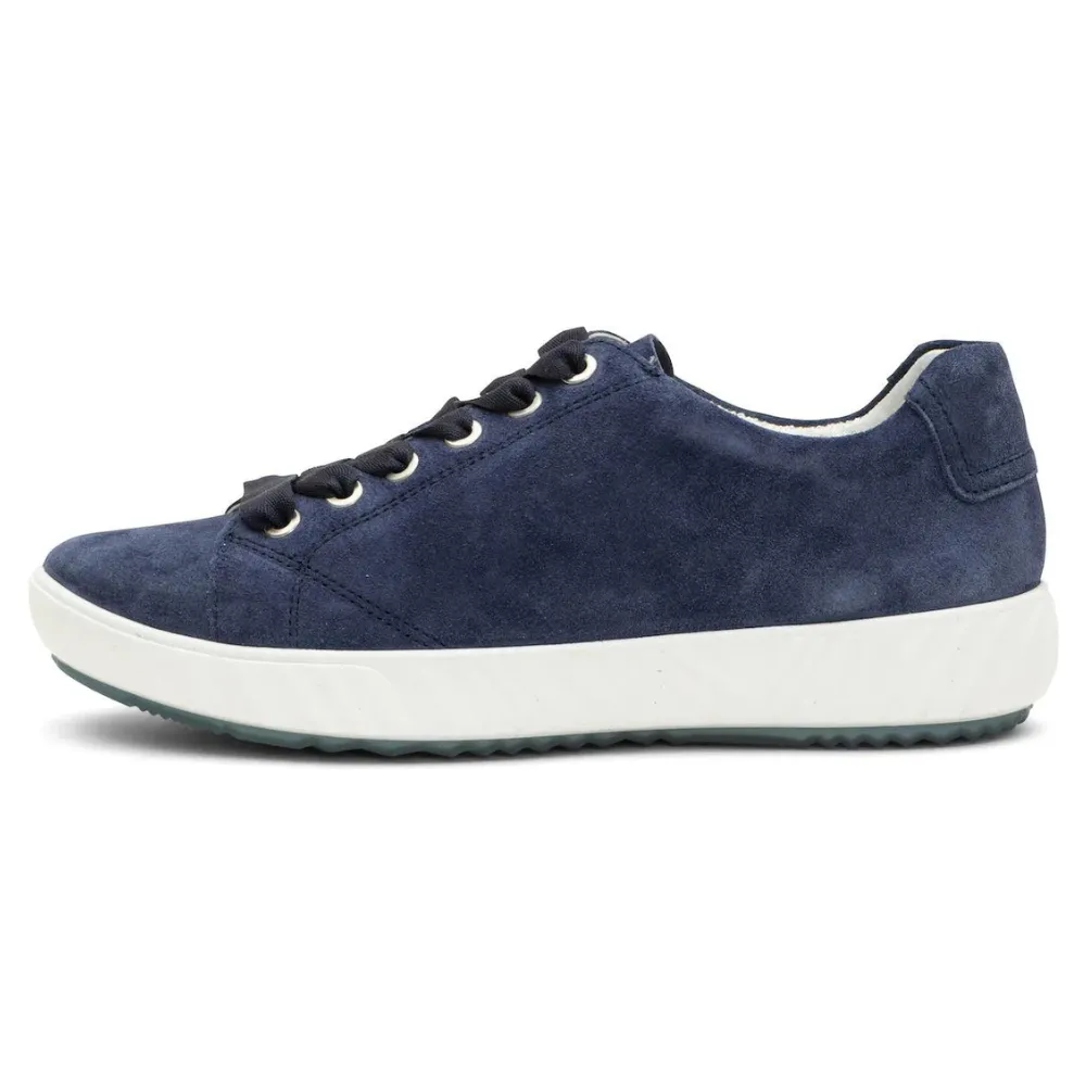 Ara Alexandria Indigo Suede Sneaker (Women's)