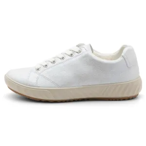 Ara Alexandria Offwhite Antique Metallic Leather Sneaker (Women's)