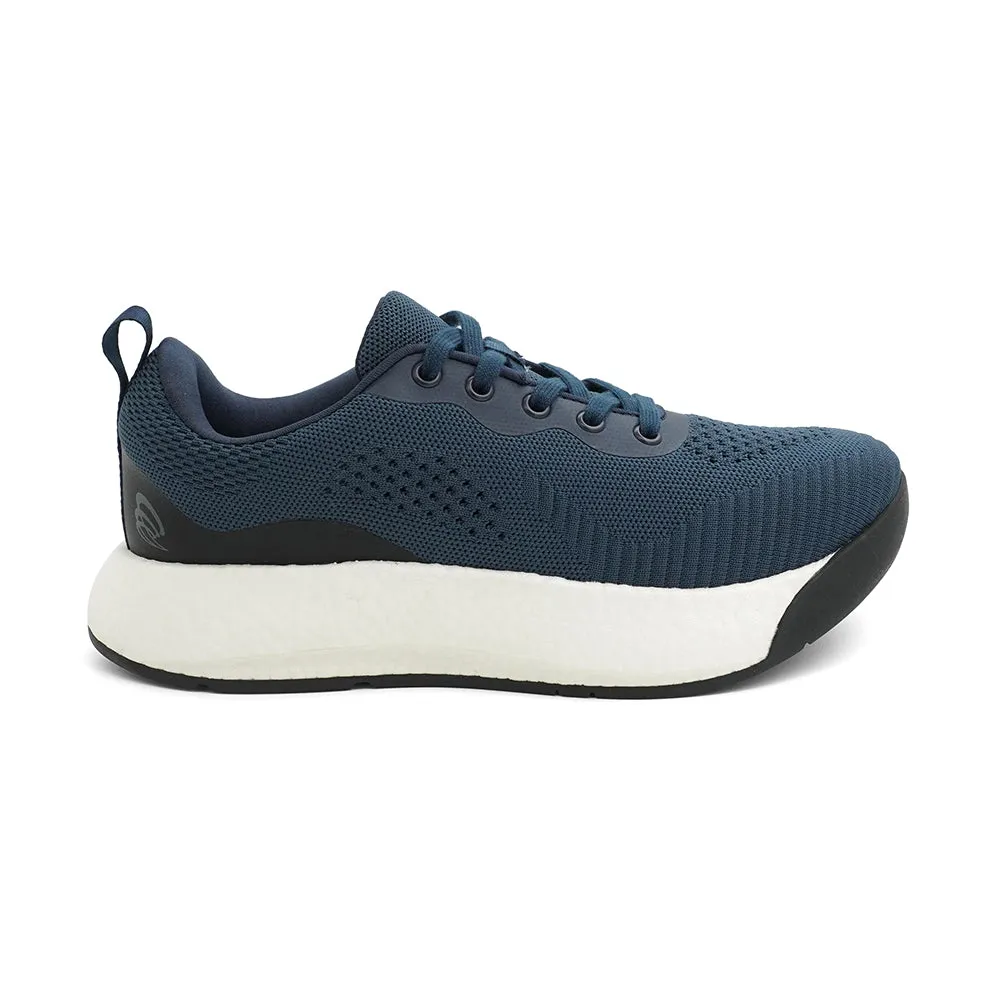 Arch Angel Tokyo 150107 -  Arch Angel Superior Comfort Unisex Sneakers with Breathable Mesh Upper, Lightweight Rocker Sole and Arch Support. Ideal for Plantar Fasciitis and Daily Walking (Blue)