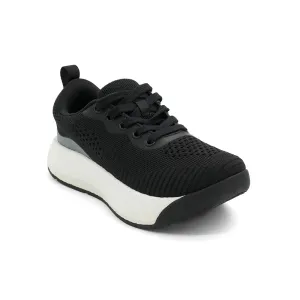 Arch Angel Tokyo 150109 - Arch Angel Superior Comfort Unisex Sneakers with Breathable Mesh Upper, Lightweight Rocker Sole and Arch Support. Ideal for Plantar Fasciitis and Daily Walking (Black/Grey)