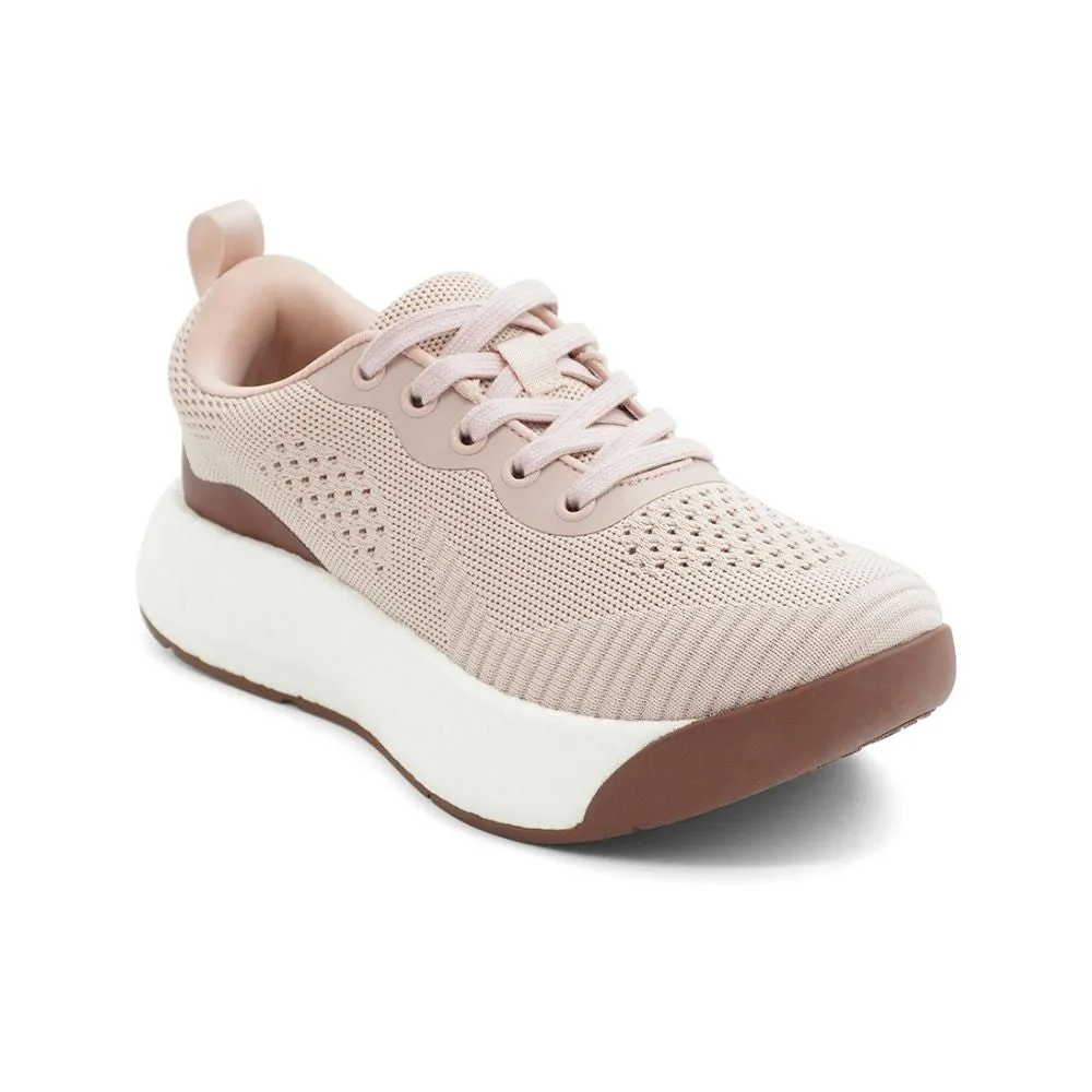 Arch Angel Tokyo 1501E3 - Arch Angel Superior Comfort Women Sneakers with Breathable Mesh Upper, Lightweight Rocker Sole and Arch Support. Ideal for Plantar Fasciitis and Daily Walking (Pink)