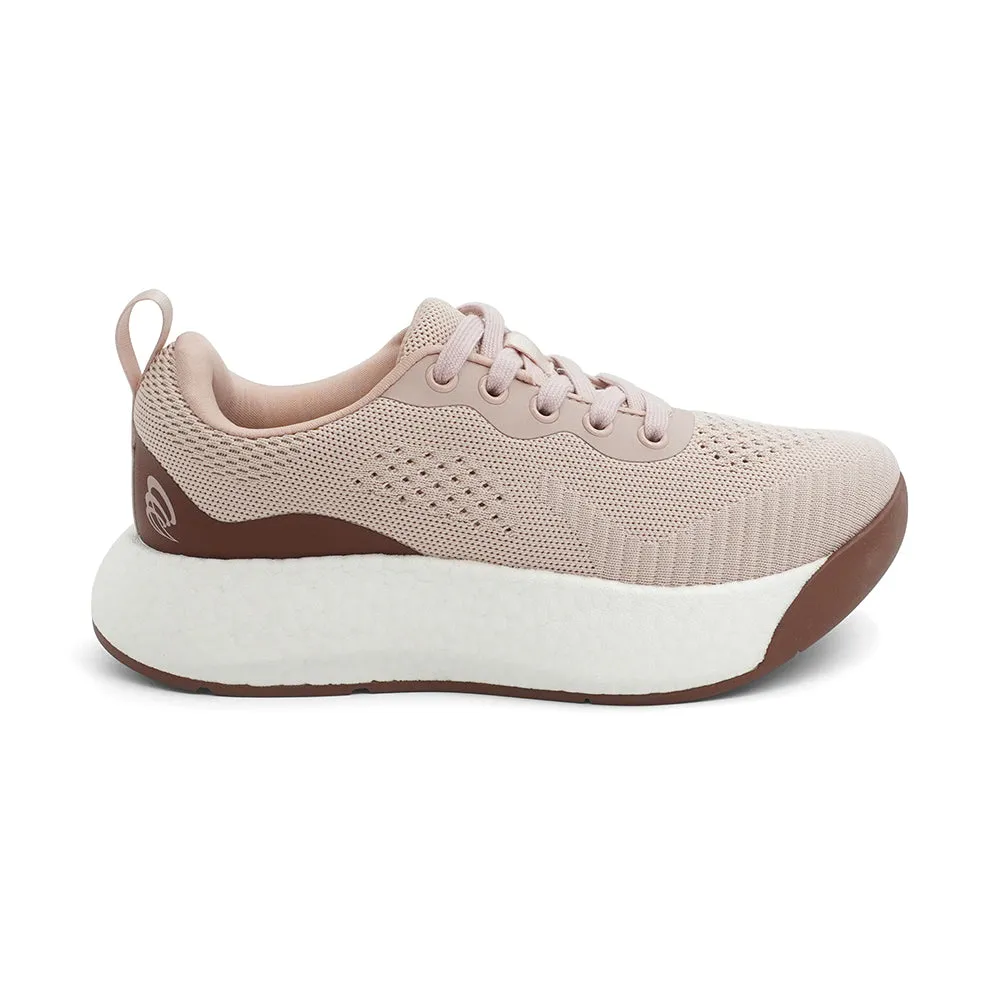 Arch Angel Tokyo 1501E3 - Arch Angel Superior Comfort Women Sneakers with Breathable Mesh Upper, Lightweight Rocker Sole and Arch Support. Ideal for Plantar Fasciitis and Daily Walking (Pink)