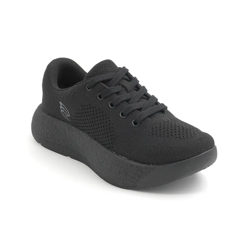 Arch Angel Tokyo 260209 - - Arch Angel Superior Comfort Unisex Sneakers with Breathable Mesh Upper, Lightweight Rocker Sole and Arch Support. Ideal for Plantar Fasciitis and Daily Walking (Black)