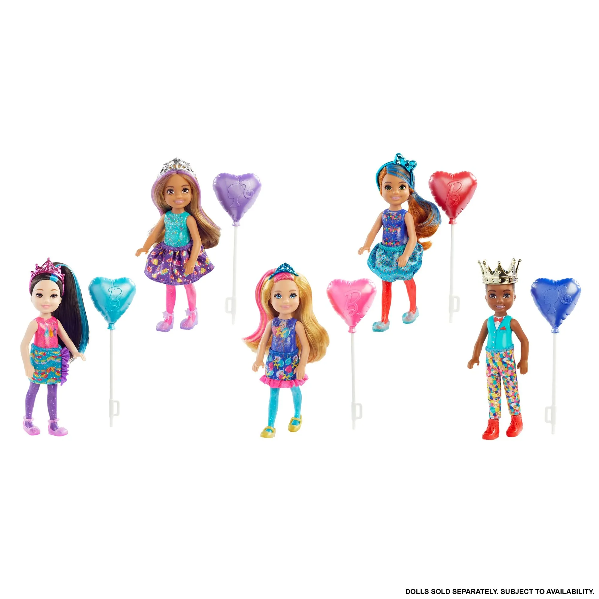 Barbie Chelsea Color Reveal Doll with 6 Surprises