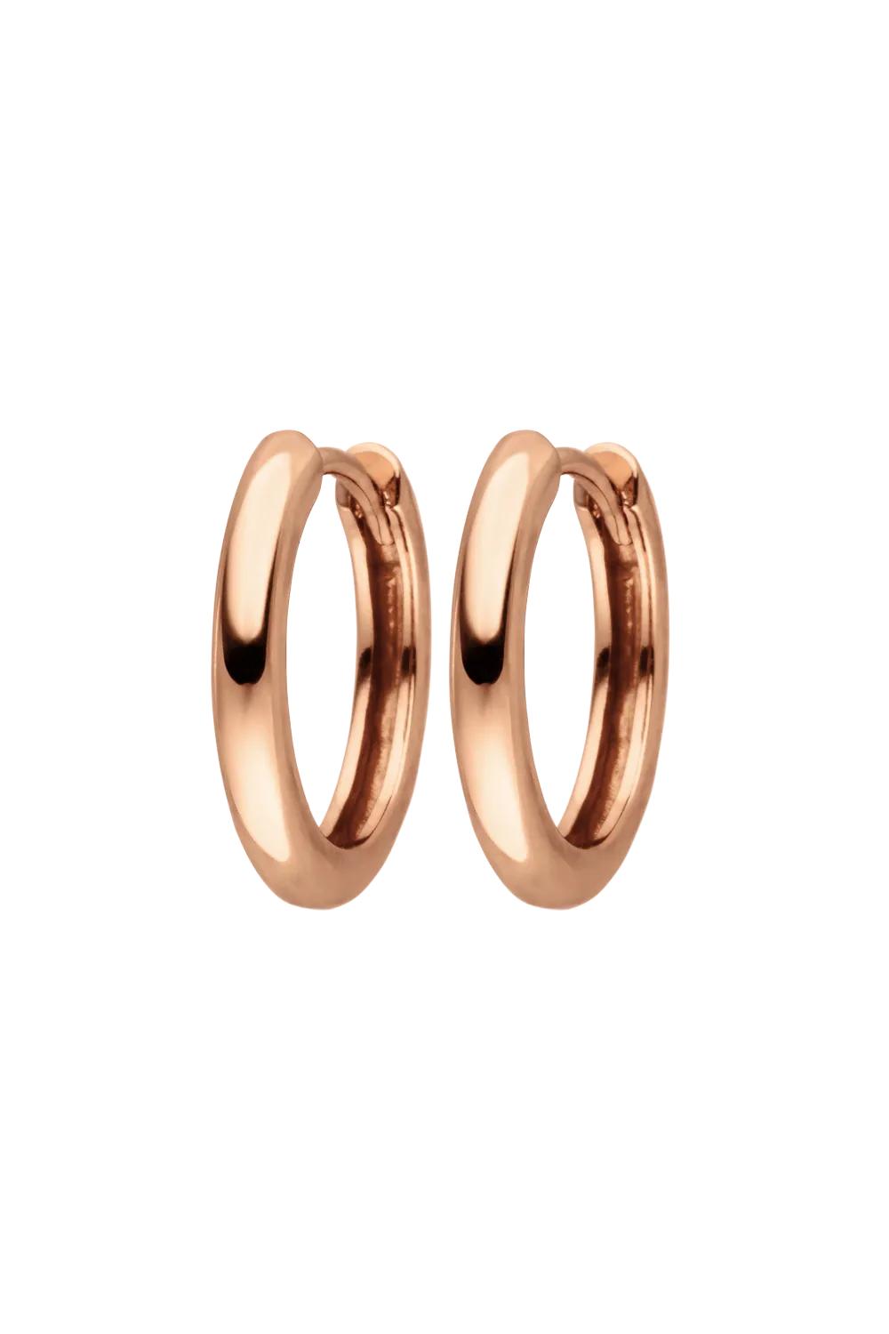 Becca Hoops 18k Rose Gold Plated