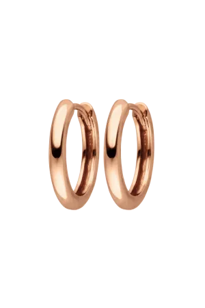 Becca Hoops 18k Rose Gold Plated