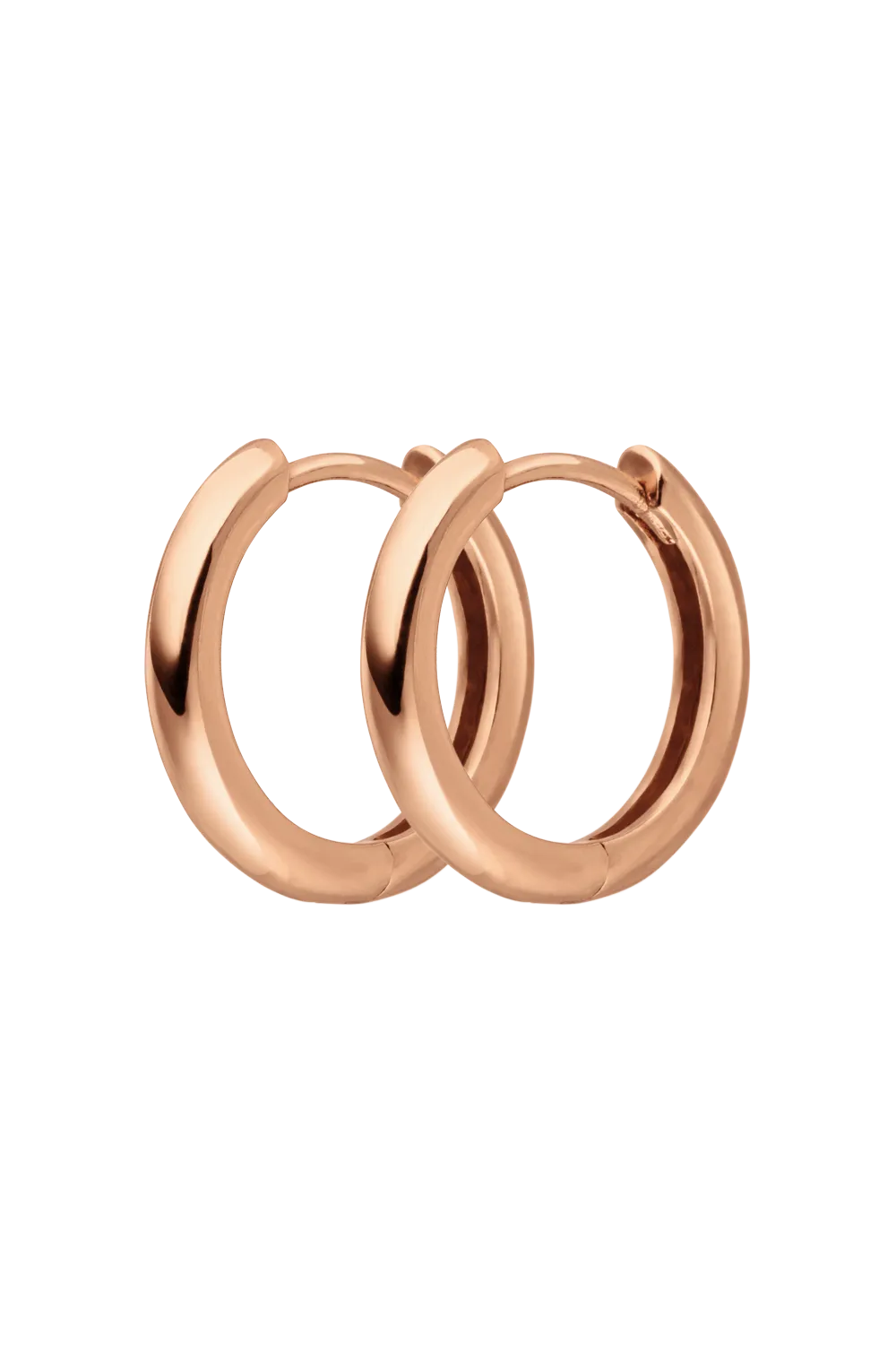 Becca Hoops 18k Rose Gold Plated