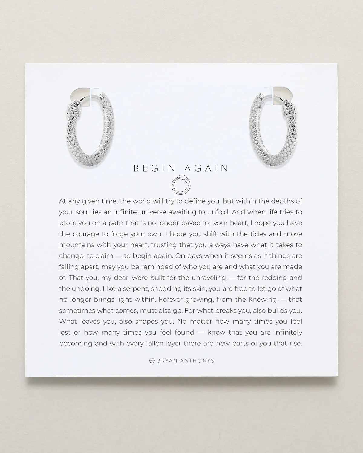 Begin Again Midi Hoop Earrings