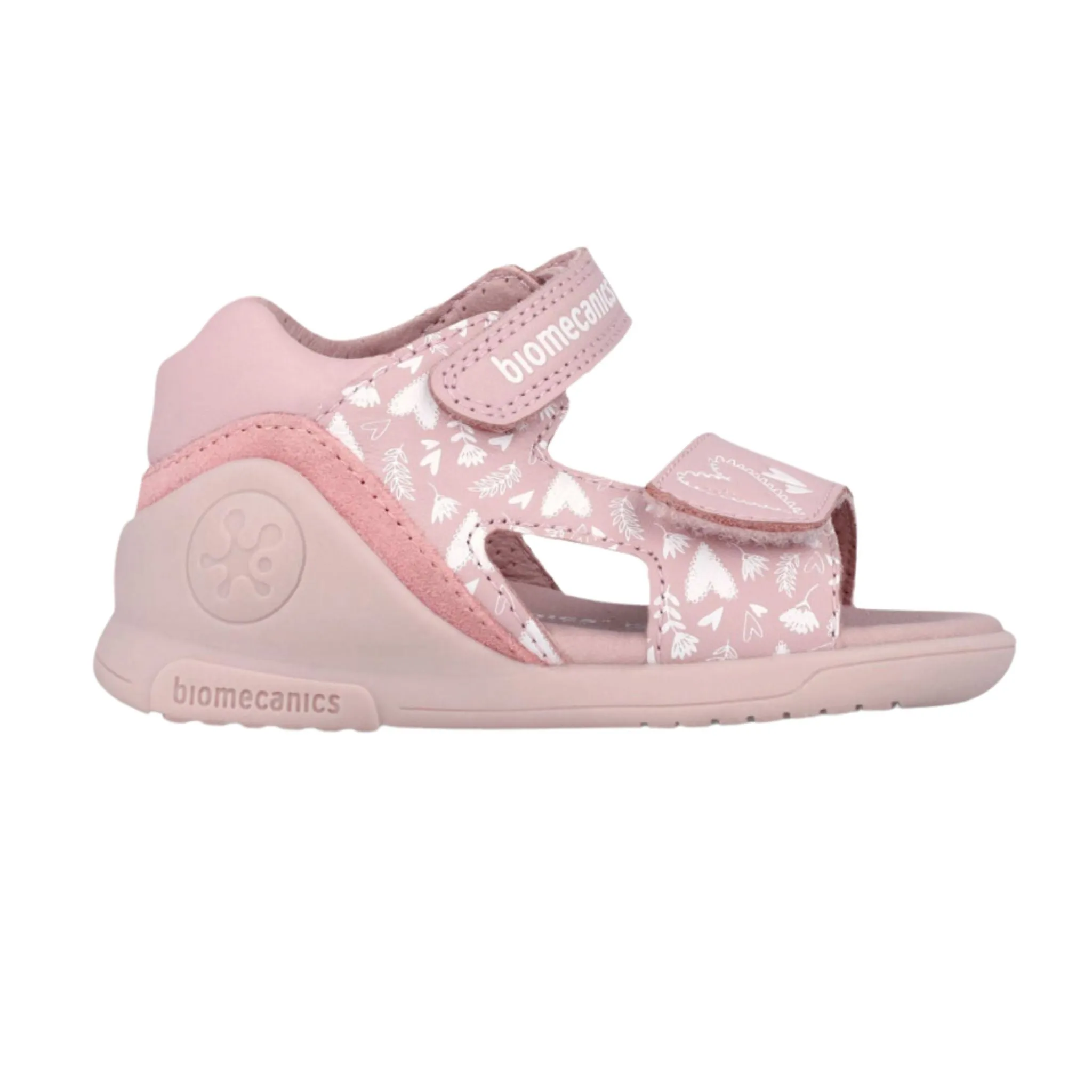 Biogateo Pink Triple Heart Sandals