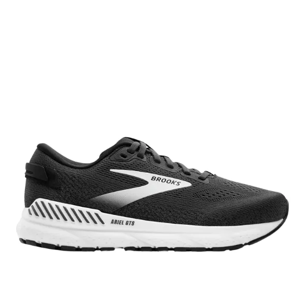 Brooks Womens Ariel GTS 24 Wide Black/White