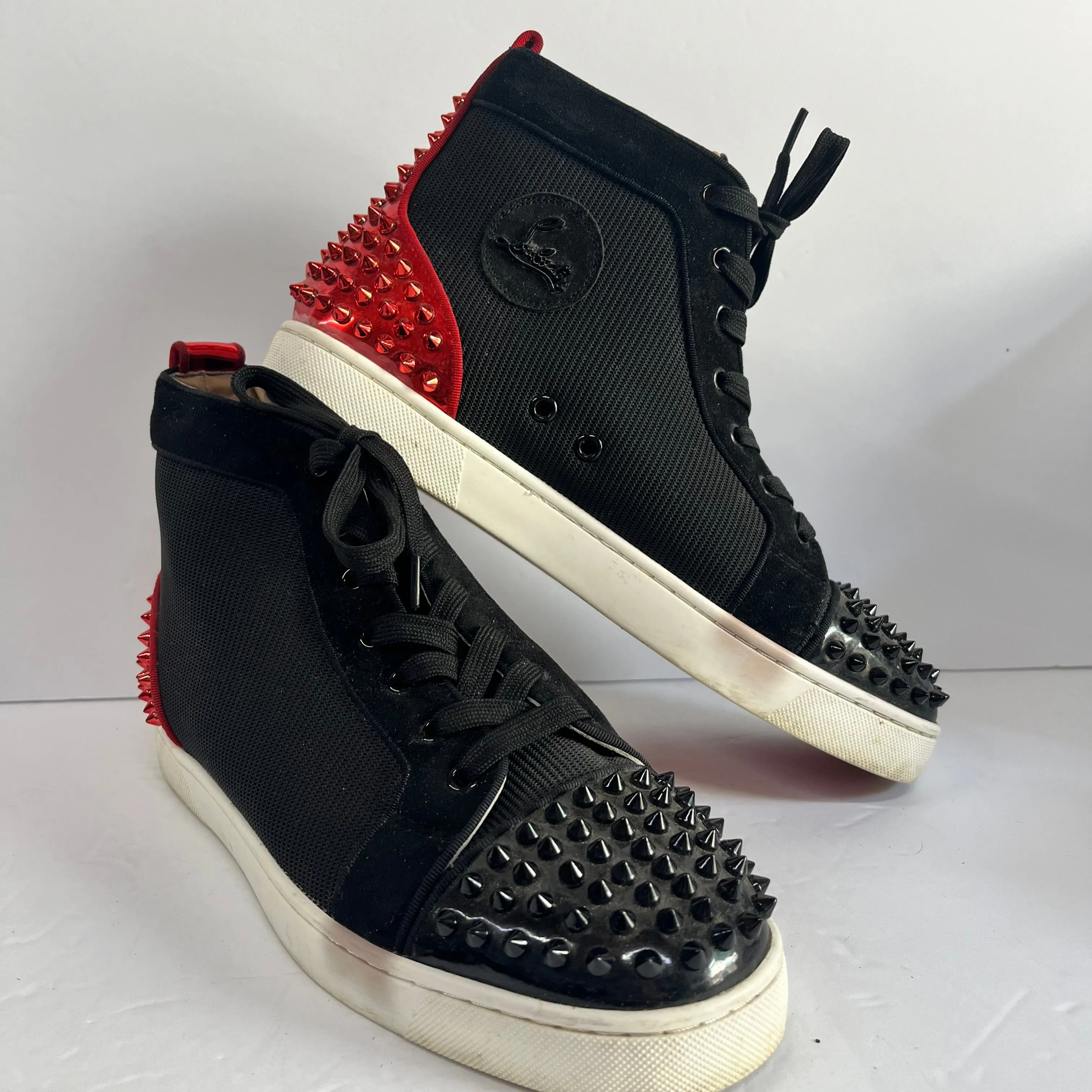 Christian Louboutin Men's Spike Sneakers Size 8