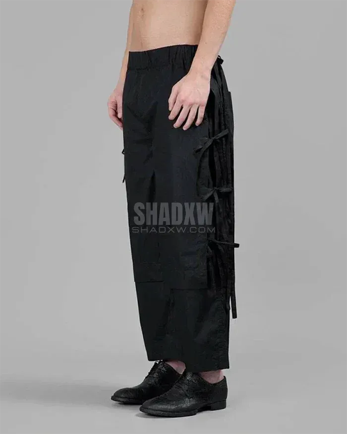 Cuffed Hakama Pants