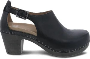 'Dansko' Women's Sassy - Black Milled Burnished Nubuck