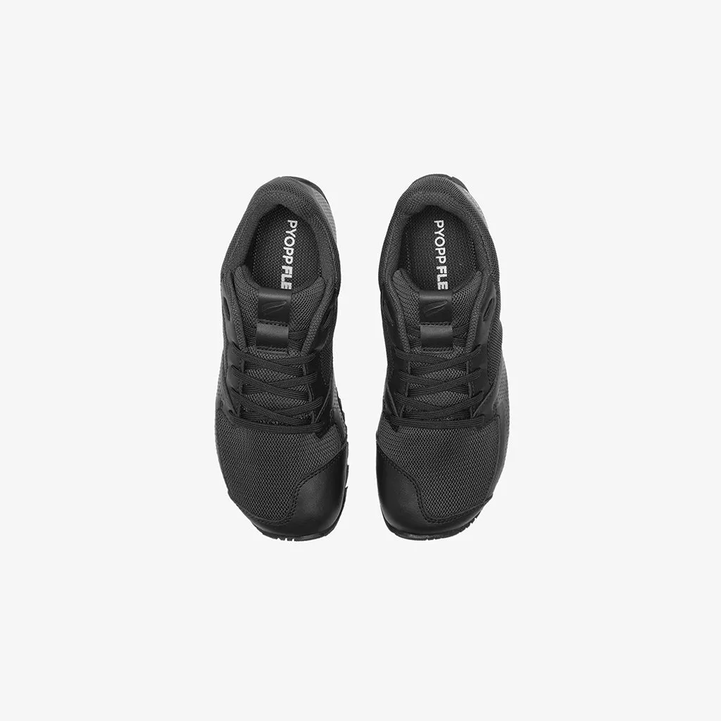 Day 01 Barefoot Sneakers - Black On Black