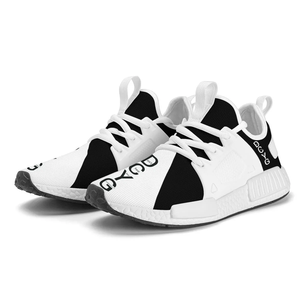 DCYG Black  2  LIT Comfortable Race Sneakers