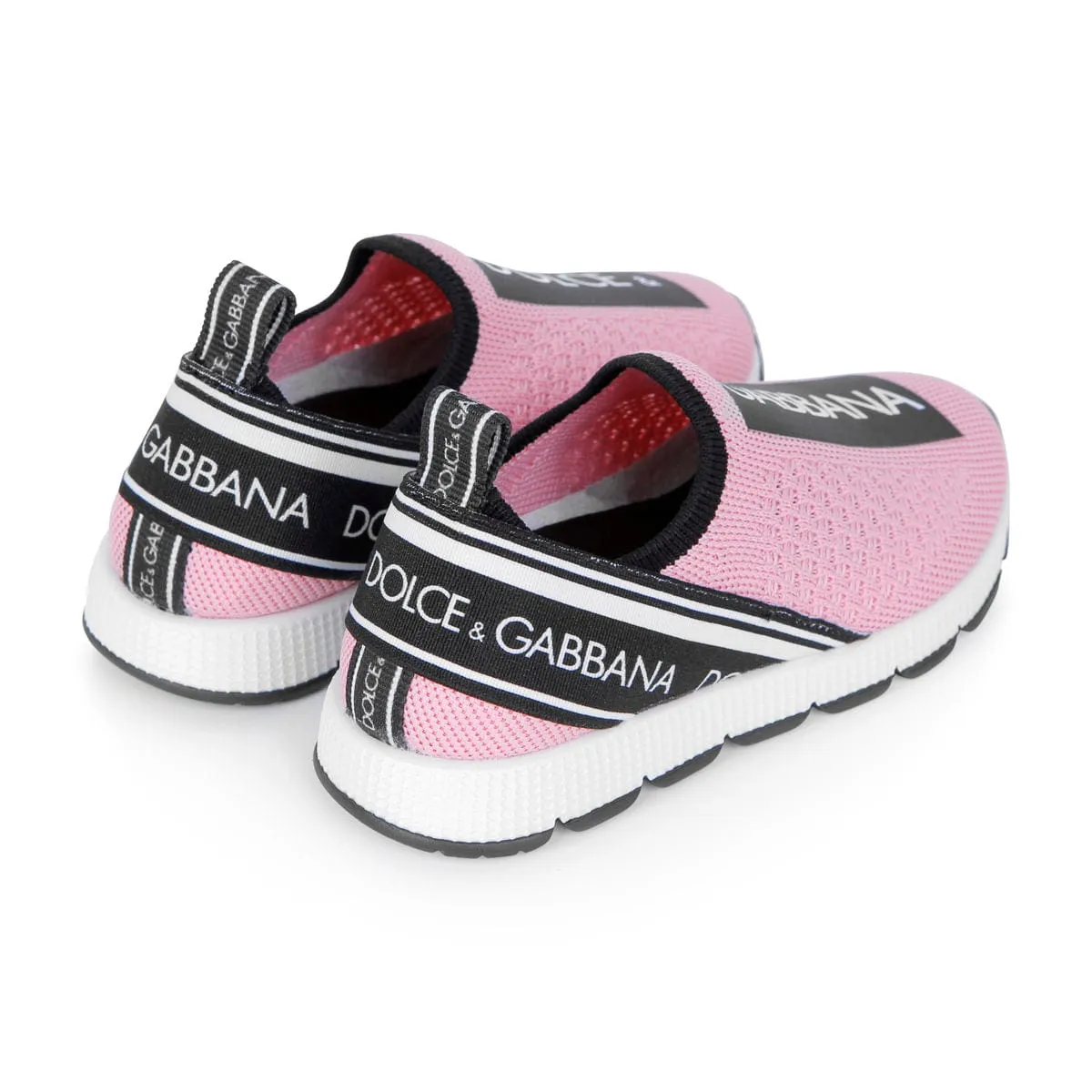 Dolce & Gabbana Girls Logo Slip-On Trainers