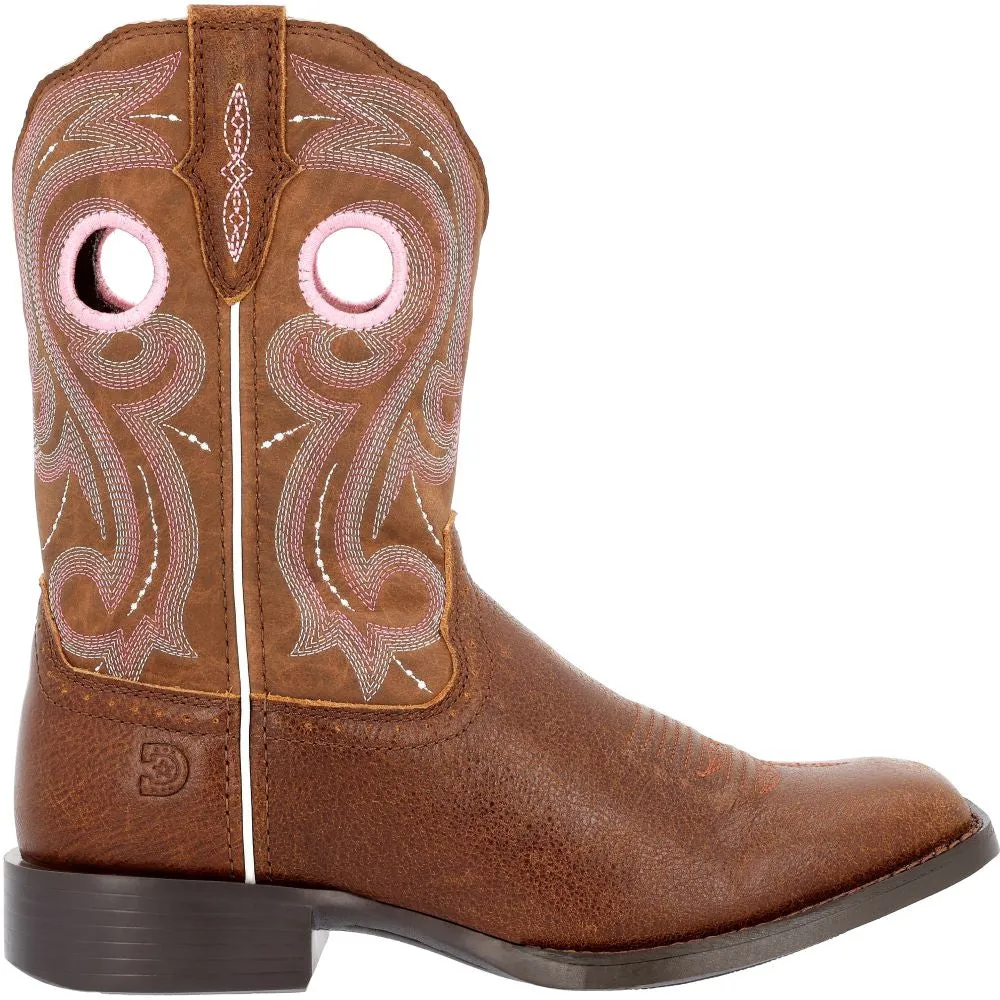 'Durango' Women's 10" Westward™ Western Square Toe - Rosewood