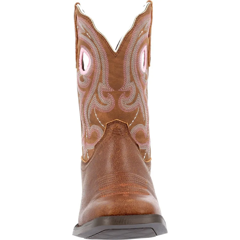 'Durango' Women's 10" Westward™ Western Square Toe - Rosewood