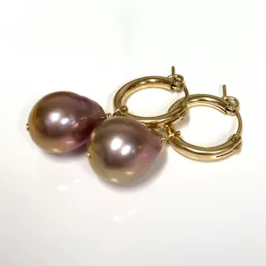 Earrings NOELA - Edison pearls ( E582)