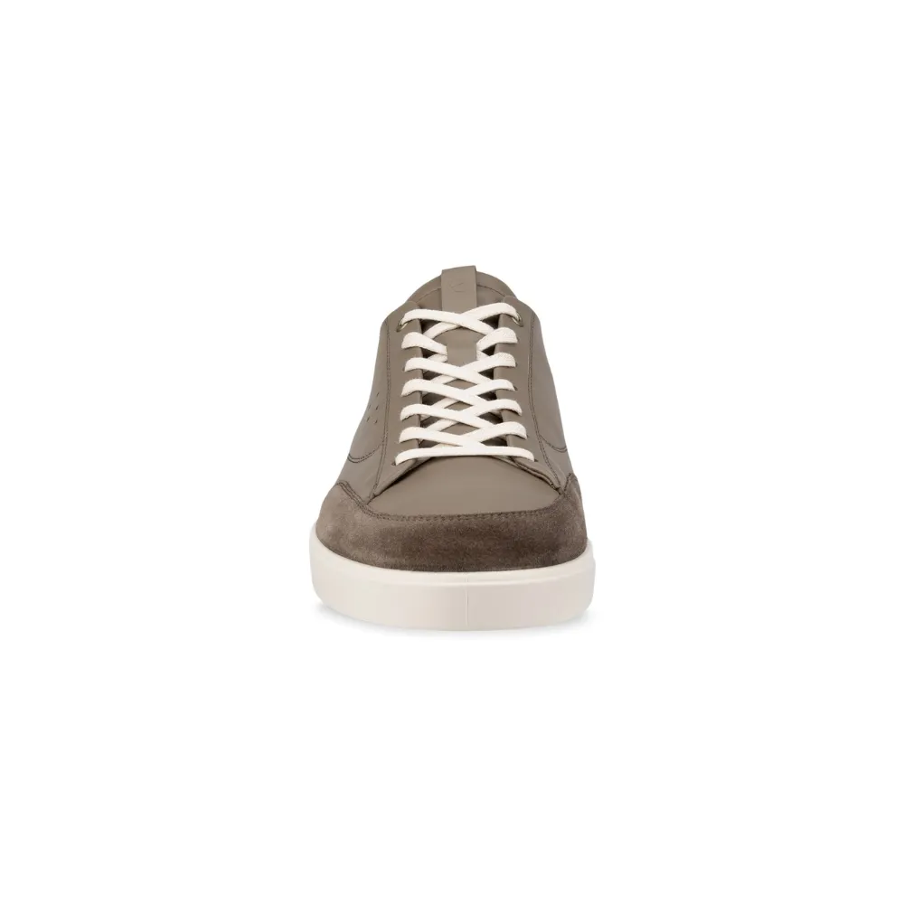 Ecco Street Lite Luxe Dark Clay/Taupe/Limestone Sneaker (Men's)