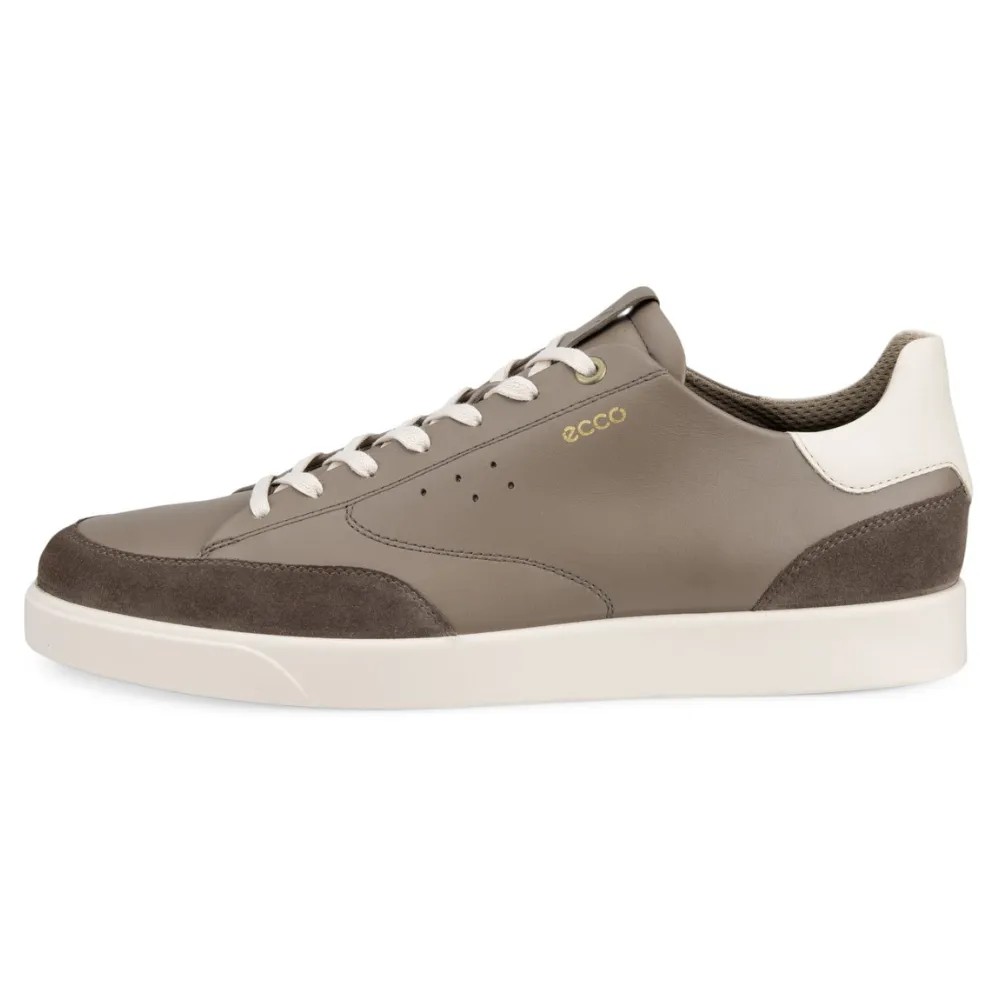 Ecco Street Lite Luxe Dark Clay/Taupe/Limestone Sneaker (Men's)