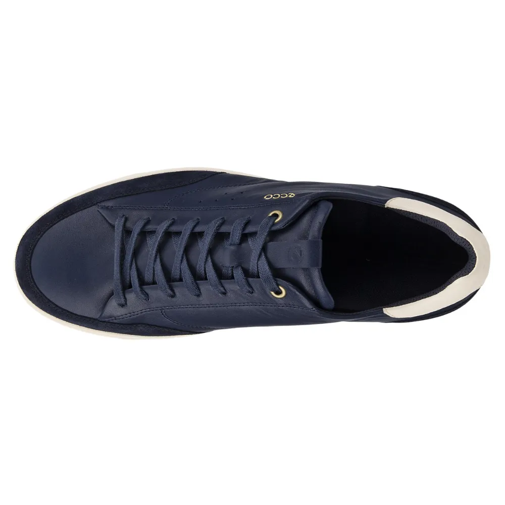 Ecco Street Lite Luxe Night Sky/Marine/Limestone Sneaker (Men's)