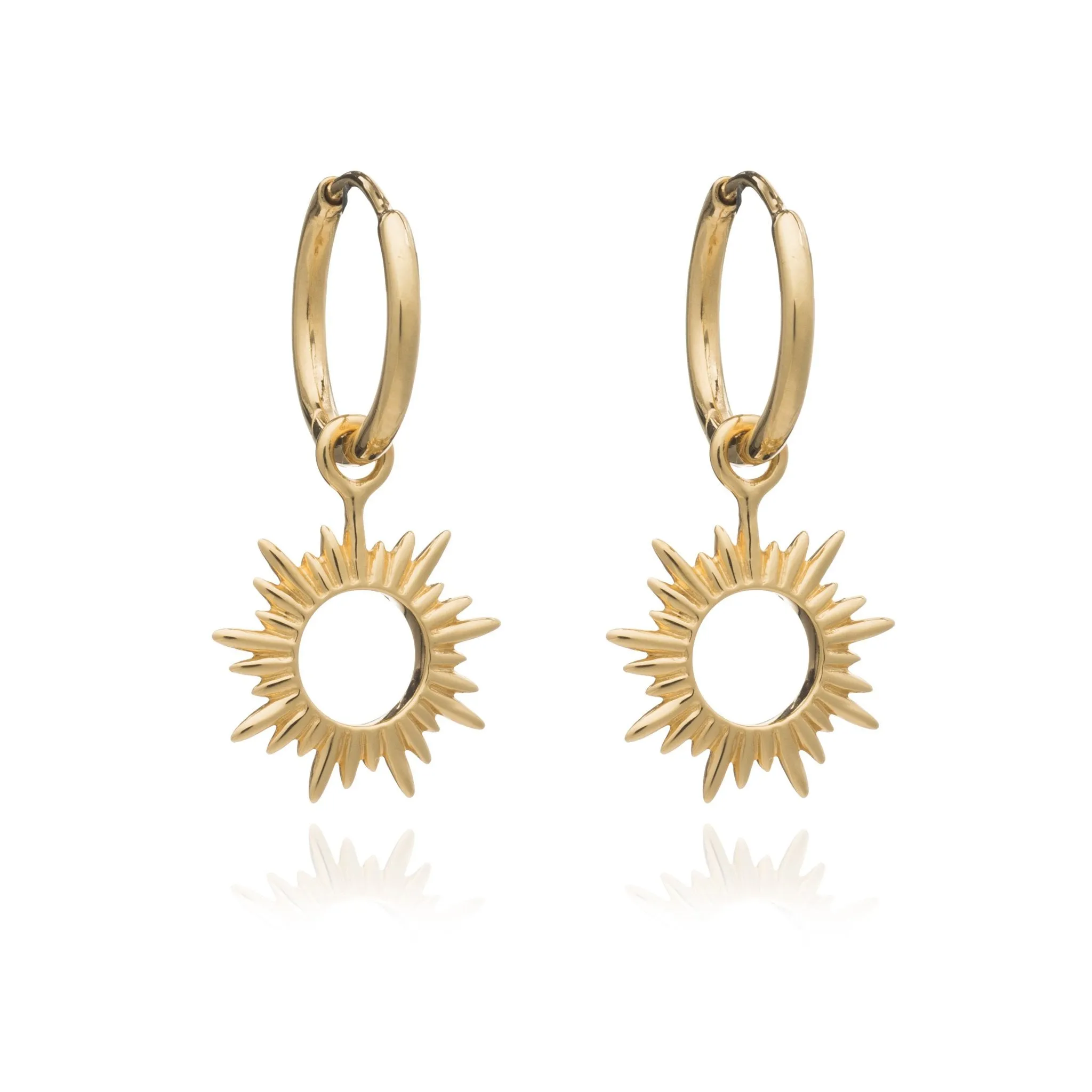 Eternal Sun Mini Hoop Earrings