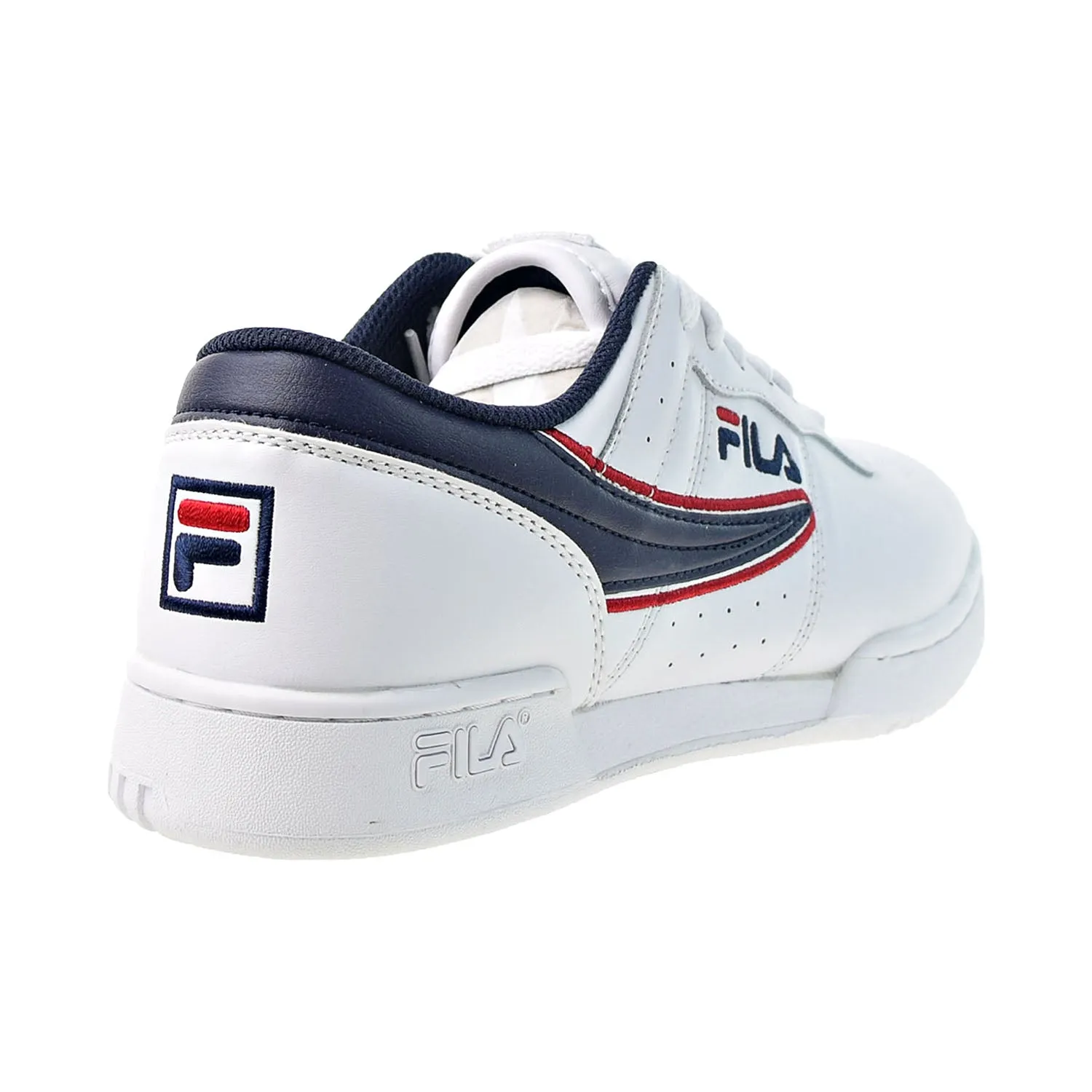 Fila Original Fitness Offset Men's Shoes White-Navy-Red