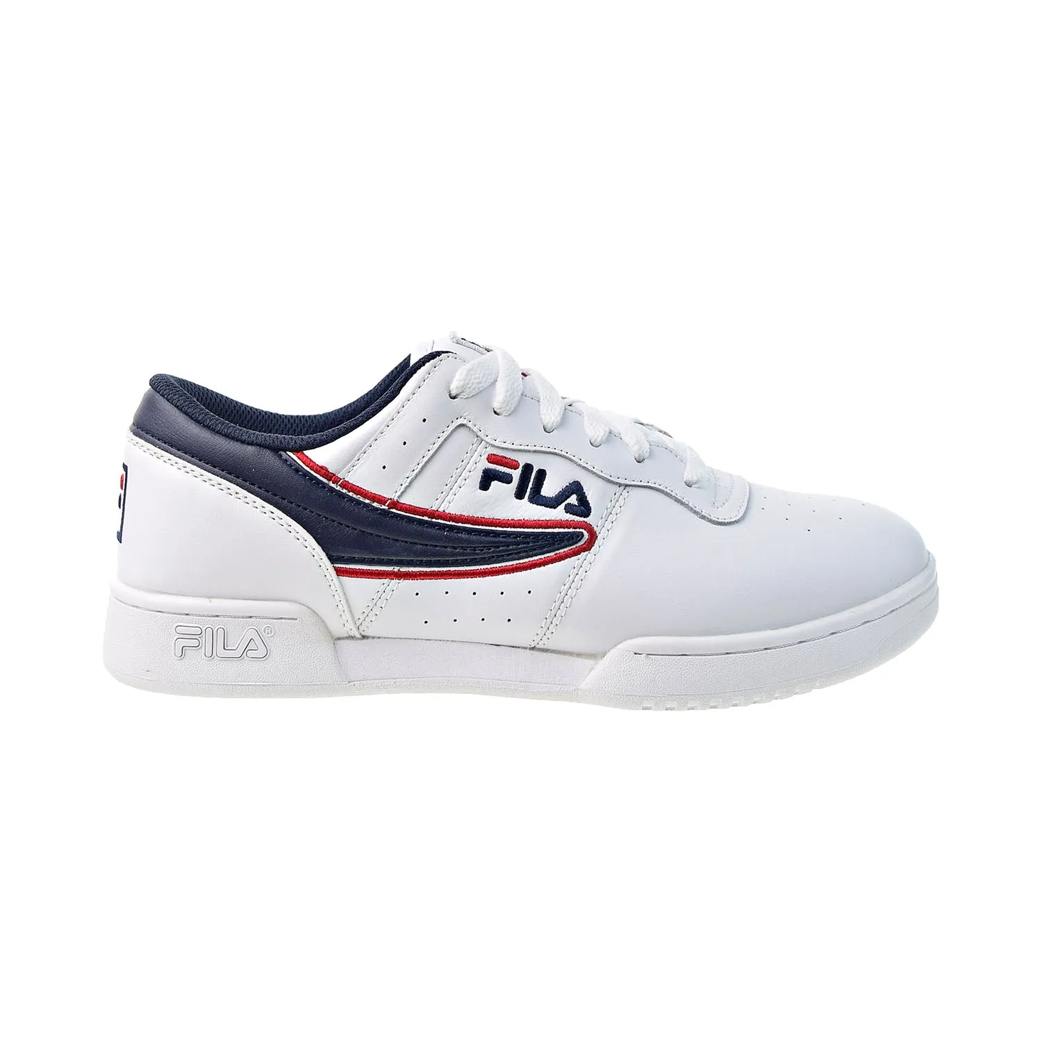 Fila Original Fitness Offset Men's Shoes White-Navy-Red