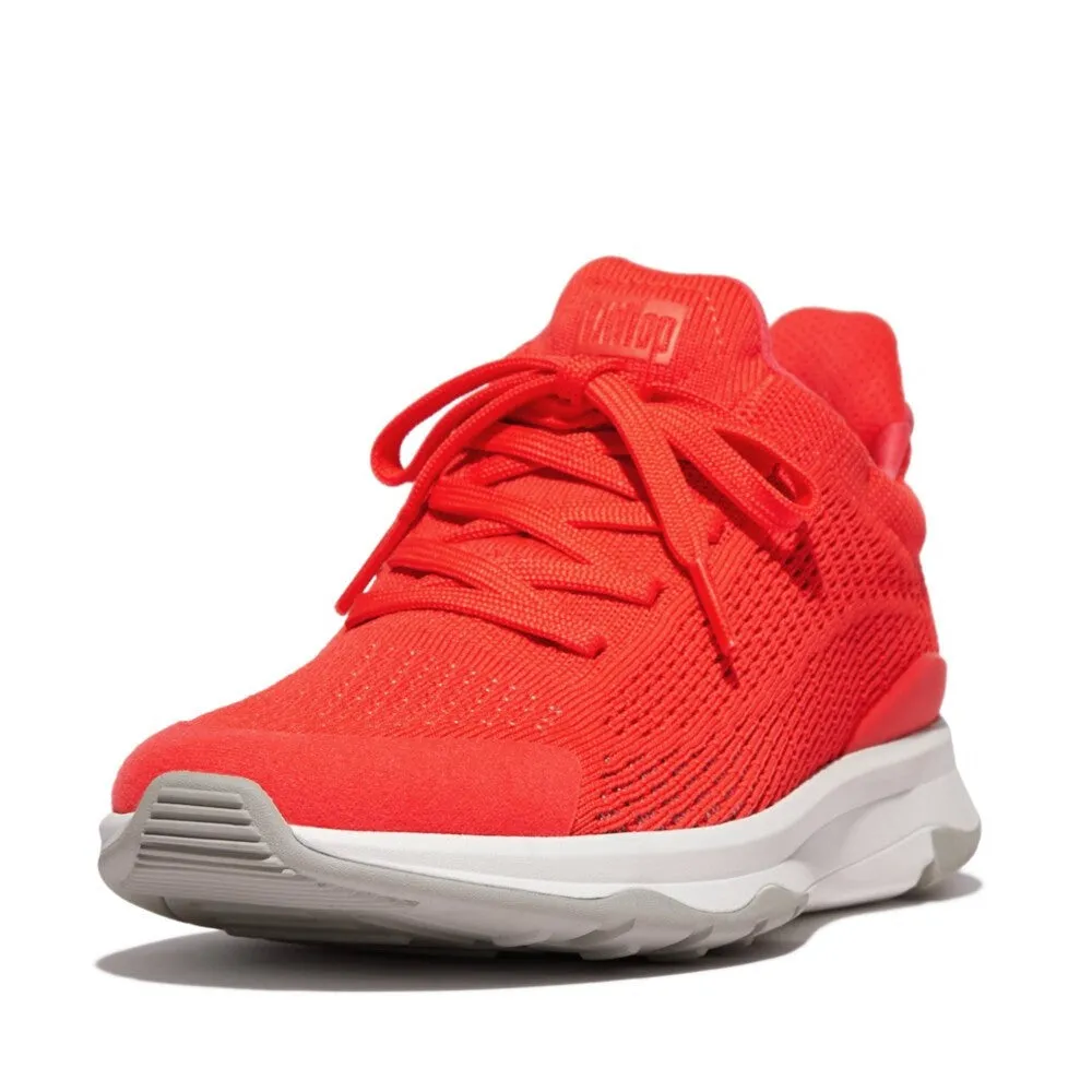 FitFlop Vitamin FFX Knit Sports Neon Orange Sneakers