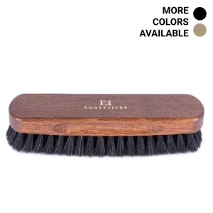 FootFitter Genuine Horsehair Shoe Shine Brush