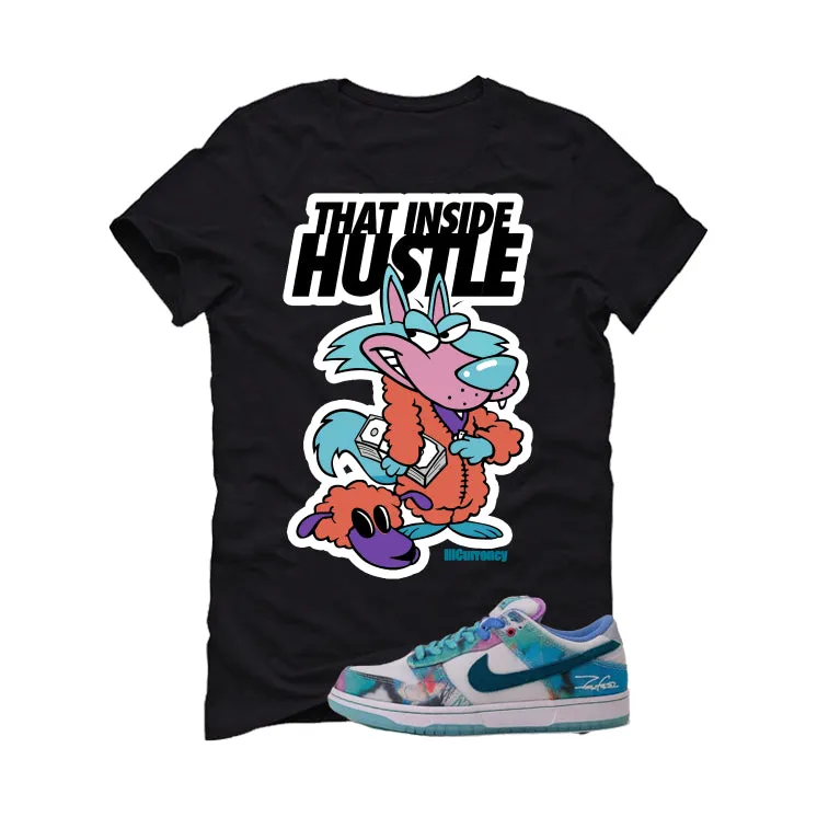 Futura Laboratories x Nike SB Dunk Low Black T-Shirt (Inside Hustle)| illcurrency