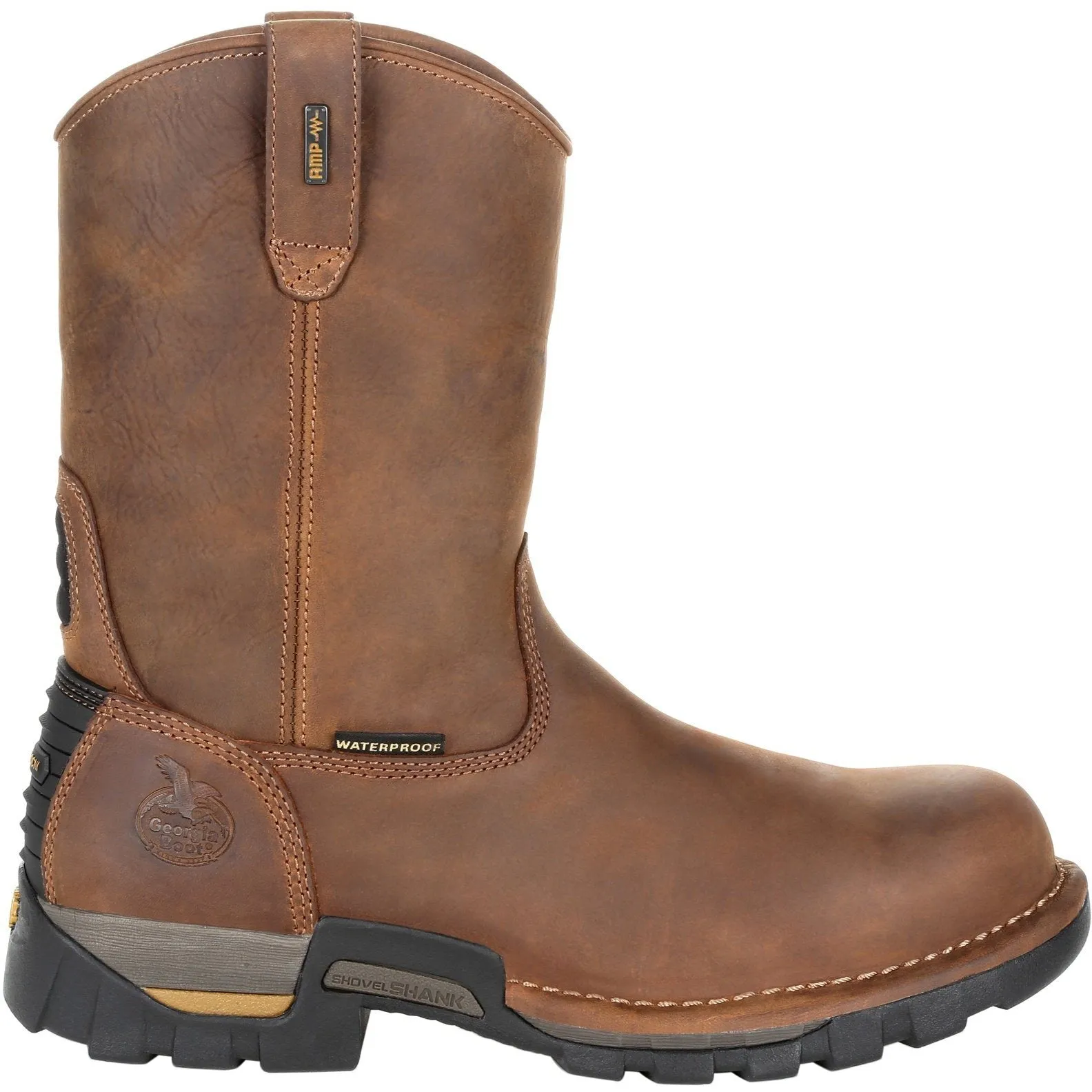 Georgia Men's Eagle One 10" Soft Toe WP Work Boot - Brown - GB00314